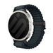Samsung Galaxy Watch 9 - 40mm outdoor nylon band met P-buckle (zwart met zwart)