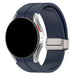 Samsung Galaxy Watch 4 44mm magnetische sport band (donkerblauw)
