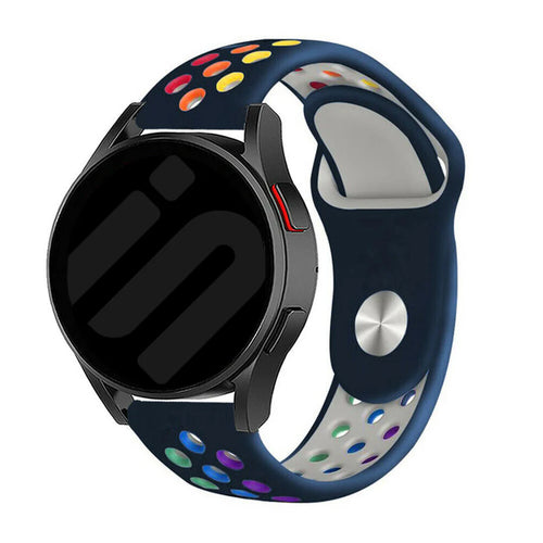 Amazfit Bip 5 sport bandje (donkerblauw/kleurrijk)