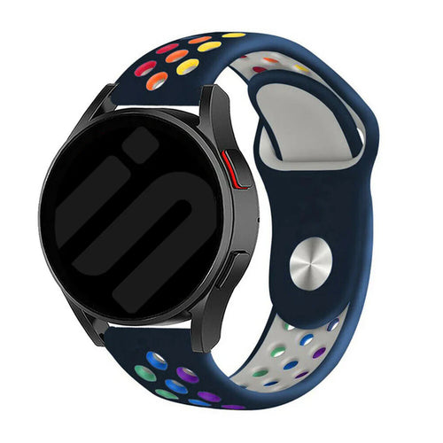 Coros Pace 2 sport bandje (donkerblauw/kleurrijk)