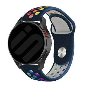 Coros Apex 2 sport bandje (donkerblauw/kleurrijk)