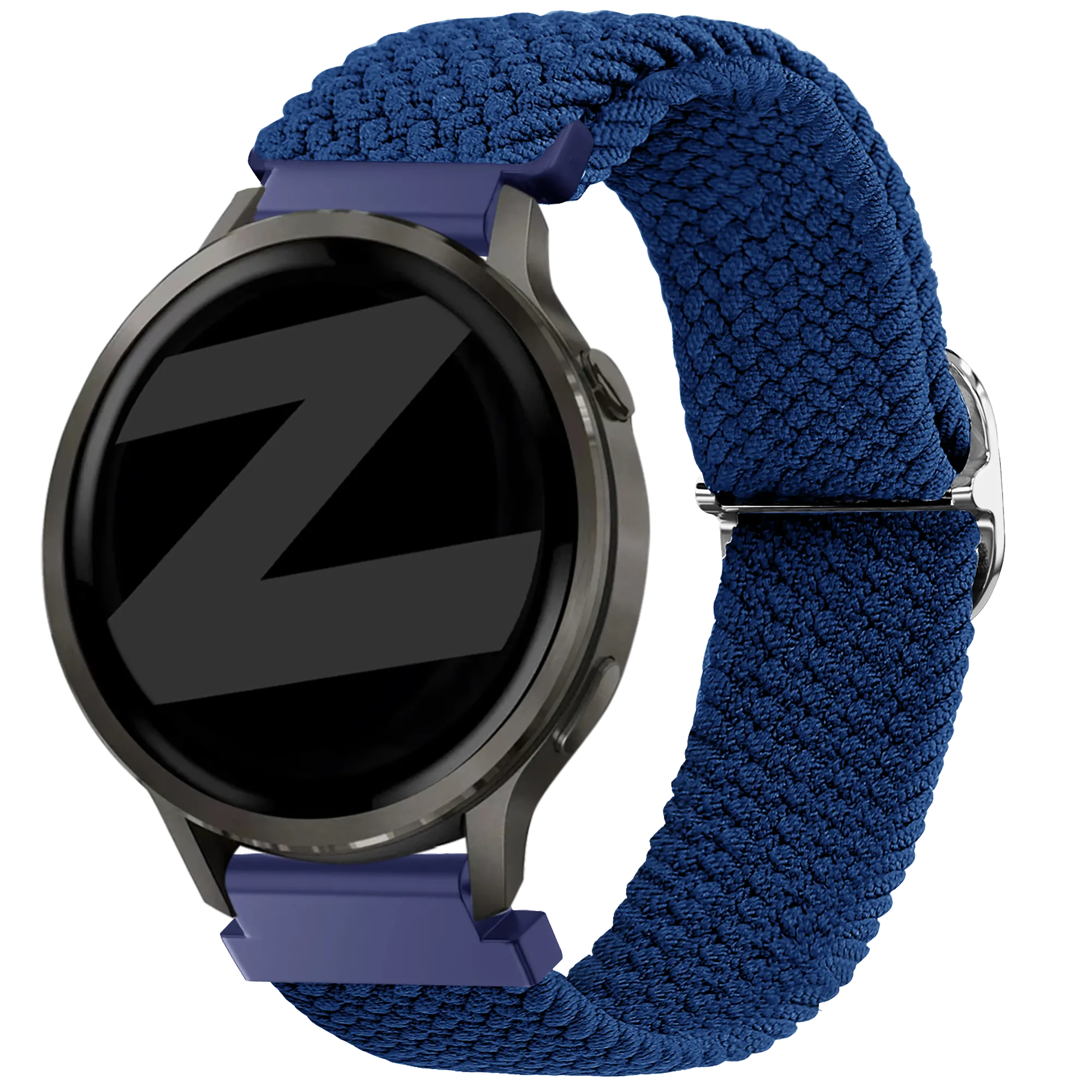 Bandz Garmin Forerunner 265s verstelbare nylon band (blauw)