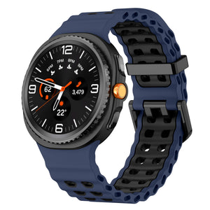 Samsung Galaxy Watch 8 Classic Ocean bandje (blauw/zwart)