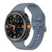 Samsung Galaxy Watch 9 - 44mm siliconen bandje (grijsblauw)