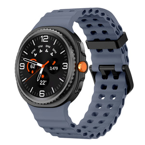 Samsung Galaxy Watch 8 - 44mm Ocean bandje (grijsblauw)