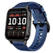 Garmin Venu X1 nylon gesp band (blauw)