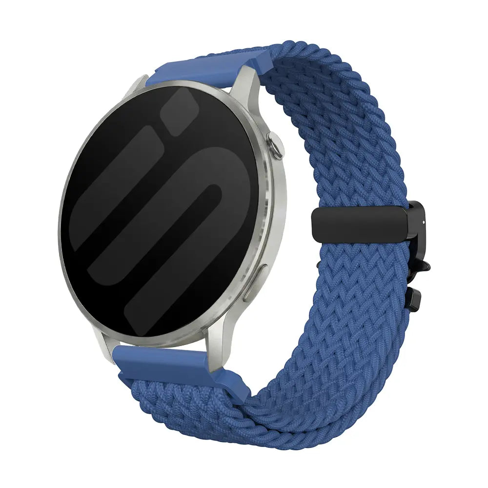 Garmin Forerunner 70 gevlochten band met P-buckle (blauw)