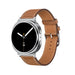 Samsung Galaxy Watch 9 - 44mm classic leren bandje (bruin)