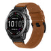 Garmin Tactix 7 Pro premium leren bandje (bruin)