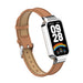 Xiaomi Smart Band 9 Active leren bandje (bruin)