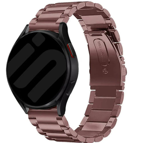Coros Apex 2 stalen band (brons-bruin)