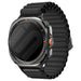 Samsung Galaxy Watch Ultra outdoor nylon bandje (zwart)