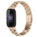 Fitbit Inspire 3 stalen bandje (champagne)