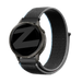 Bandz Garmin Forerunner 570 - 47mm nylon loop band (charcoal)