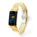 Fitbit Charge 5 stalen draak band (goud)