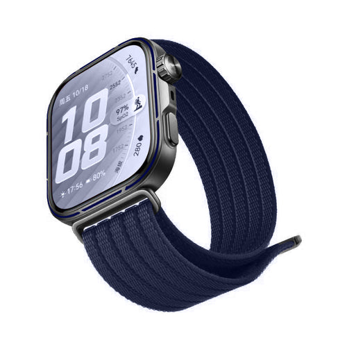 Huawei Watch Fit 5 Pro Ultra Thin Nylon Strap (Dark Blue)
