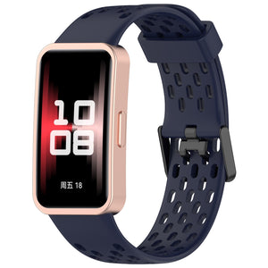 Huawei Band 8 siliconen air bandje (donkerblauw)