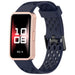 Huawei Band 8 siliconen air bandje (donkerblauw)