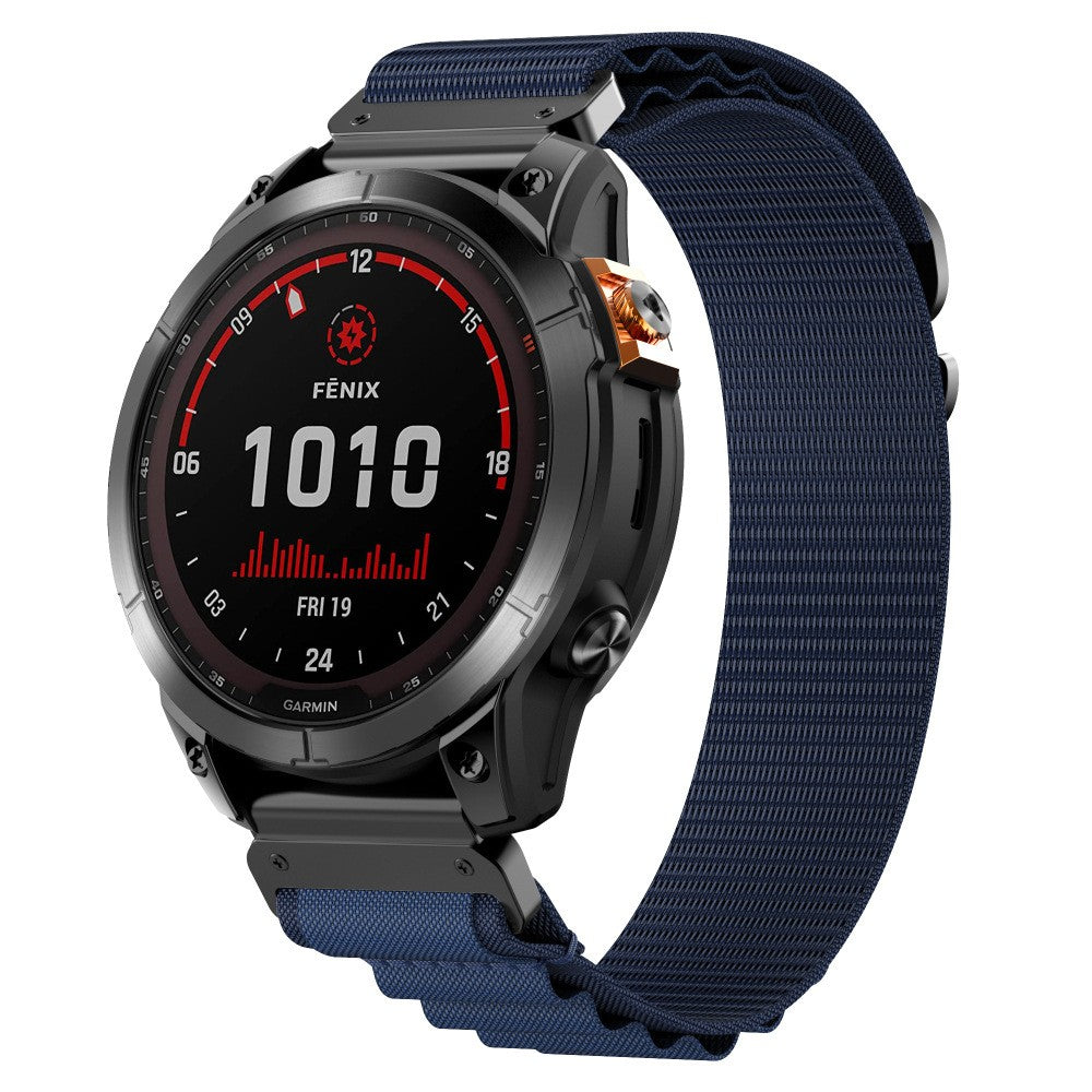 Garmin Fenix 3 Alpine nylon bandje (donkerblauw)
