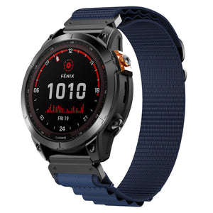 Garmin Instinct Alpine Nylon Strap (Dark Blue)