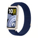 Huawei Band 11 Pro wave nylon bandje (donkerblauw)