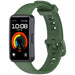 Huawei Band 9 classic siliconen bandje (donkergroen)