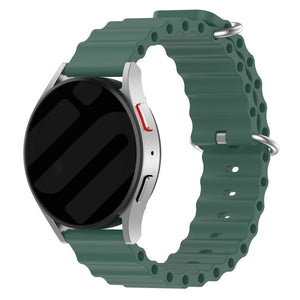 Huawei Watch GT 5 - 46mm Ocean bandje (donkergroen)