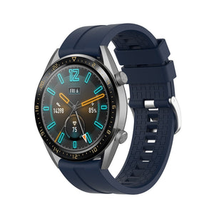 Huawei Watch Ultimate extreme silicone band (donkerblauw)
