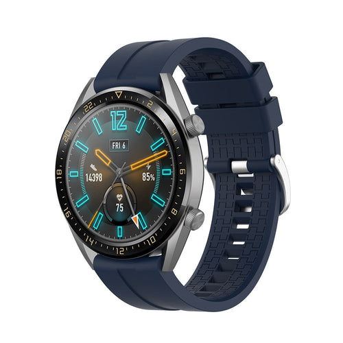 Huawei Watch Ultimate extreme silicone band (donkerblauw)