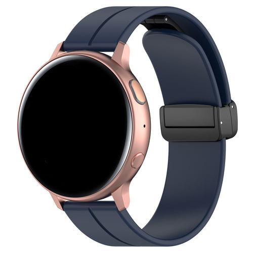 Amazfit Bip 3 (Pro) D-Buckle Silicone Strap (Dark Blue)