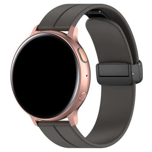 Amazfit GTS 4 D-Buckle Silicone Strap (Dark Grey)