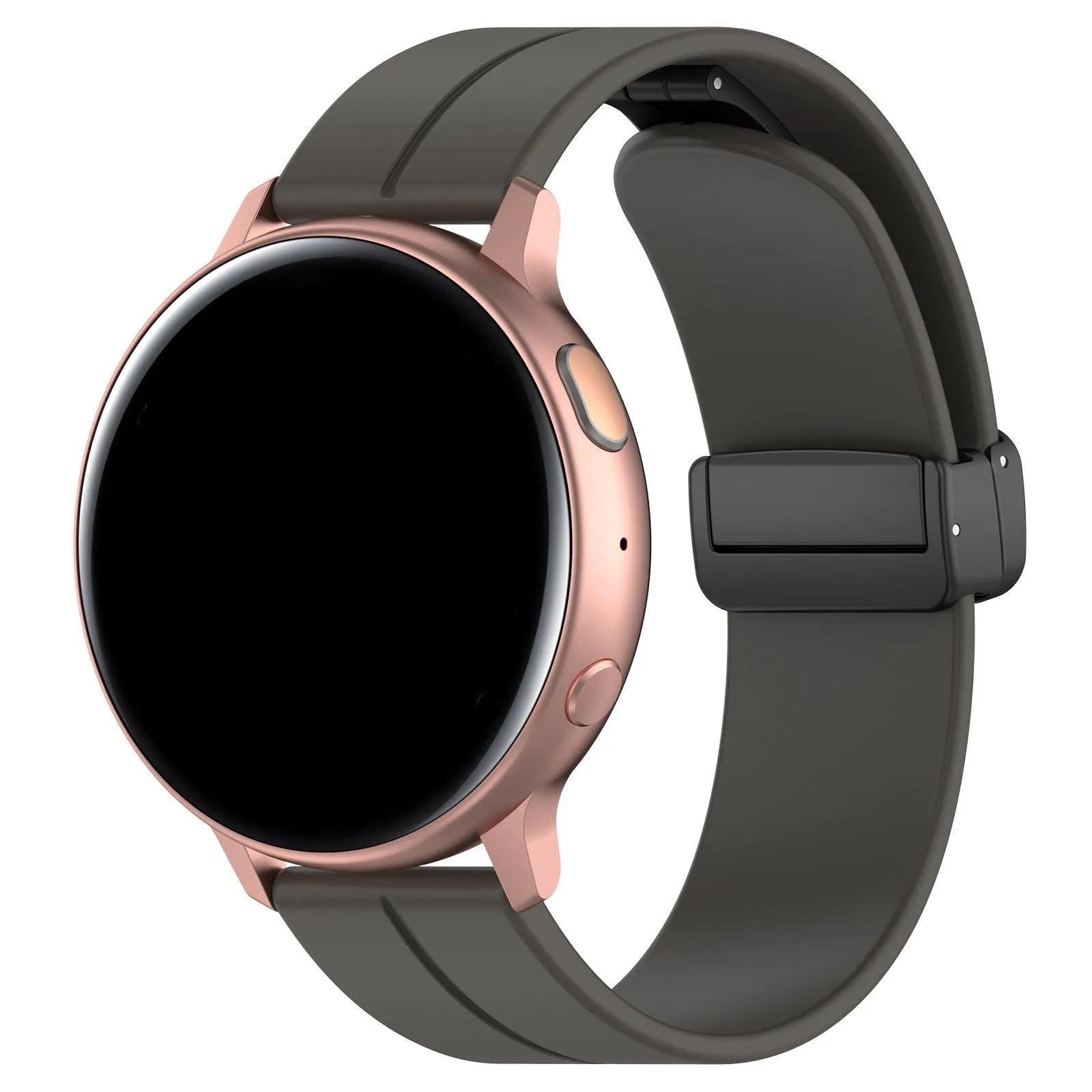Amazfit GTS 4 D-Buckle Silicone Strap (Dark Grey)