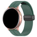 Coros Apex 42mm D-buckle siliconen bandje (donkergroen)