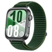 Huawei Watch Fit 5 Pro Wave Nylon Strap (Dark Green)