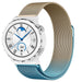 Huawei Watch GT 3 Pro 43mm Milanese band (blauw/goud)