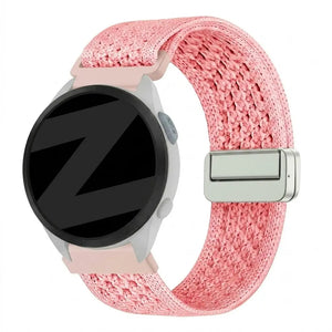 Bandz Garmin Forerunner 165 Vintage Nylon Strap (Pink)