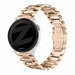 Bandz Garmin Forerunner 165 stalen schakel band 