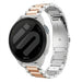 Garmin Forerunner 165 stalen band (zilver/roségoud)