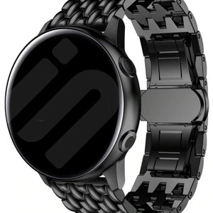 Amazfit Bip U (Pro) stalen draak bandje (zwart)