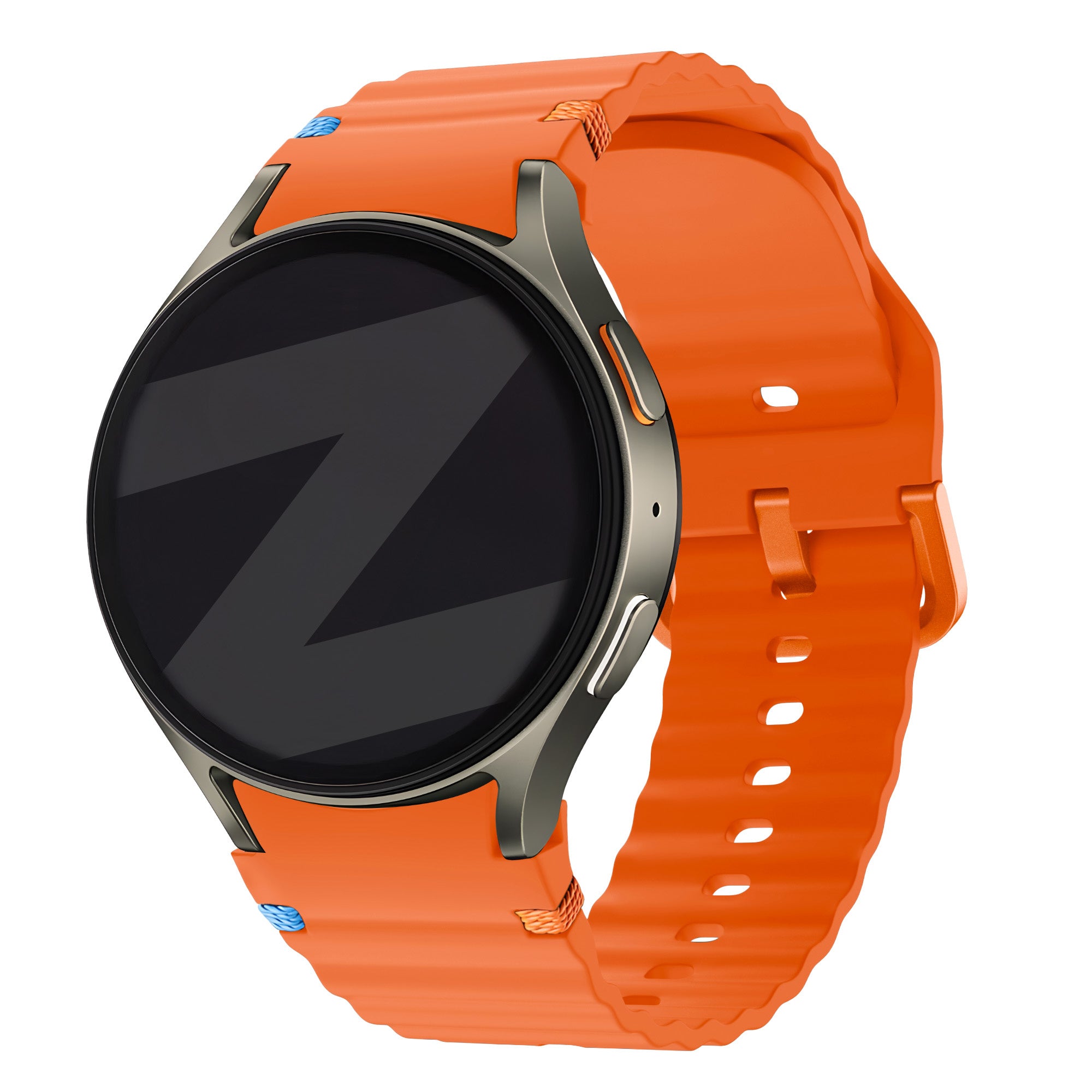 Bandz Samsung Galaxy Watch 4 40mm wave band 'Easy fit' (oranje)