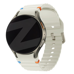 Bandz Samsung Galaxy Watch 4 40mm wave band 'Easy fit' (sterrenlicht)