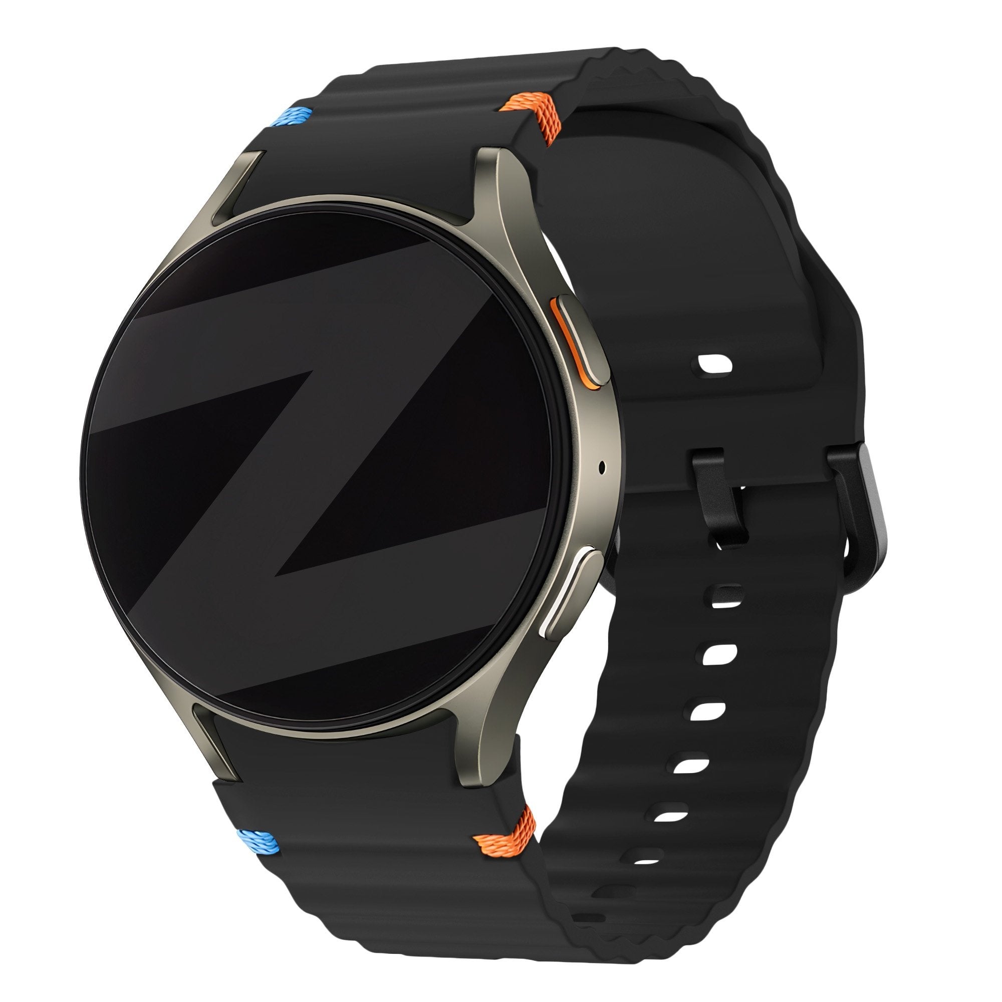 Bandz Samsung Galaxy Watch 5 - 40mm wave band 'Easy fit' (zwart)