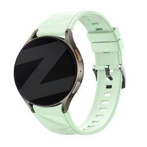 Bandz Huawei Watch GT 4 - 41mm Silicone Strap 'Easy Fit' (Light Green)
