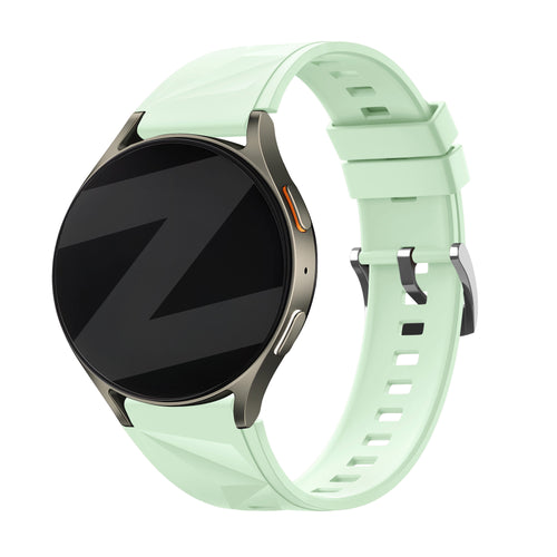 Bandz Huawei Watch GT 4 - 41mm Silicone Strap 'Easy Fit' (Light Green)