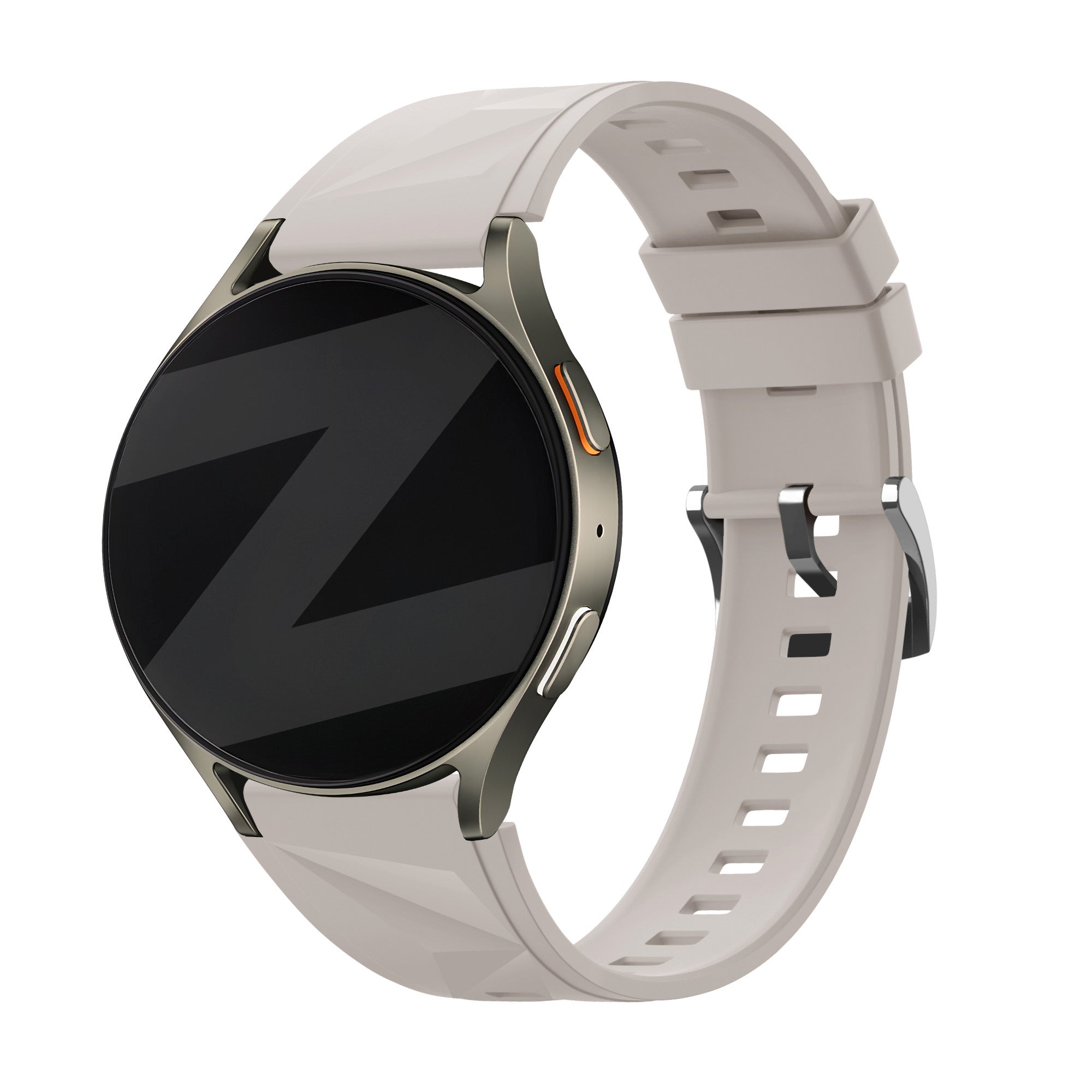 Bandz Withings ScanWatch 2 - 38mm siliconen band 'Easy fit' (sterrenlicht)