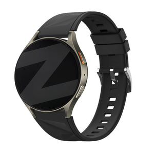 Bandz Oppo Watch X2 Mini siliconen band 'Easy fit' (zwart)
