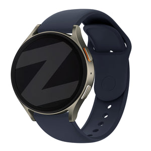 Bandz Samsung Galaxy Watch 46mm sport band 'Easy fit' (donkerblauw)