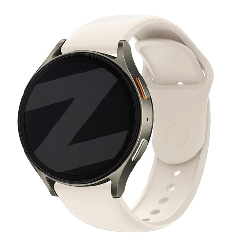 Bandz Huawei Watch GT 5 Pro - 42mm sport band 'Easy fit' (sterrenlicht light)