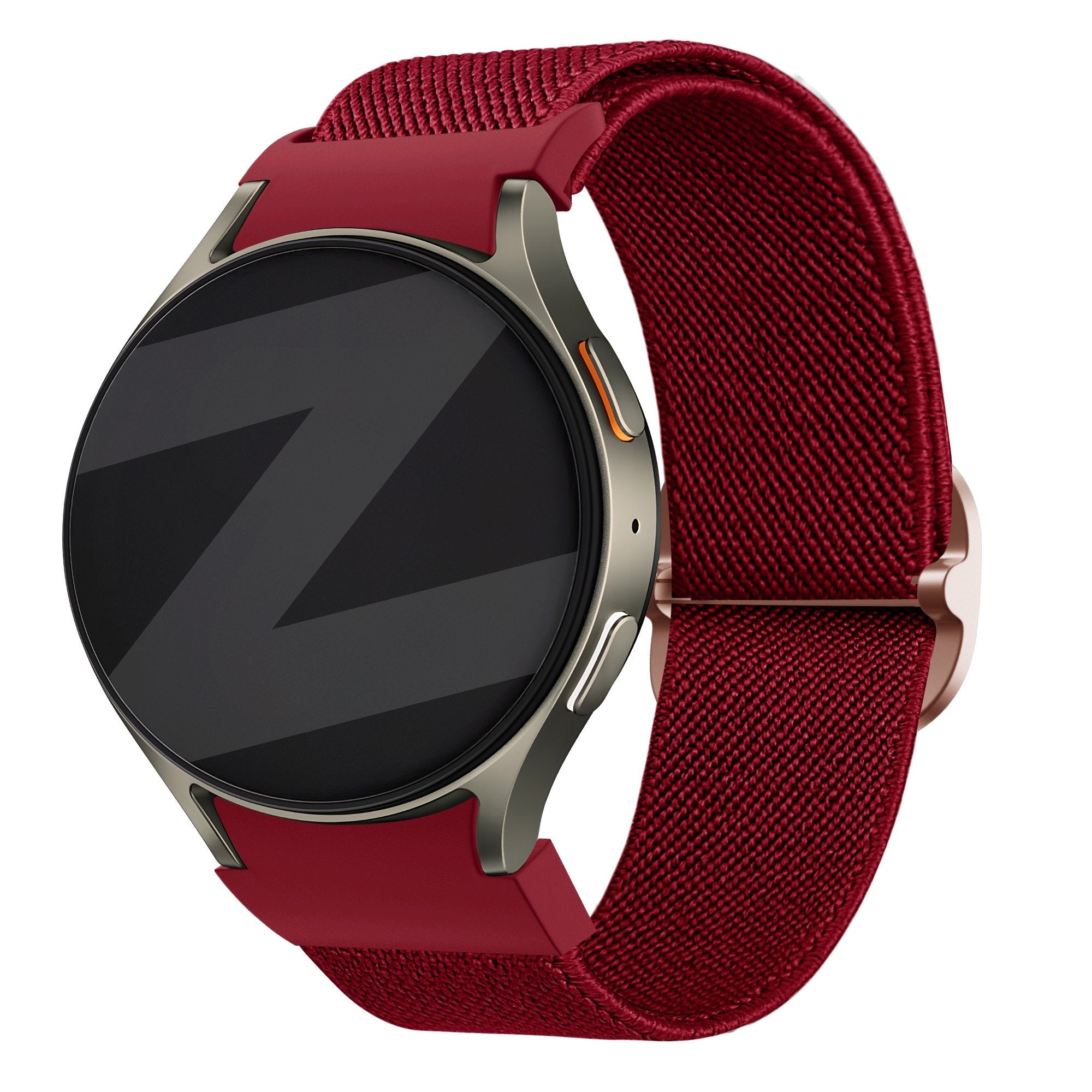 Bandz Samsung Galaxy Watch 6 Classic - 47mm elastische band 'Easy fit' (rood)