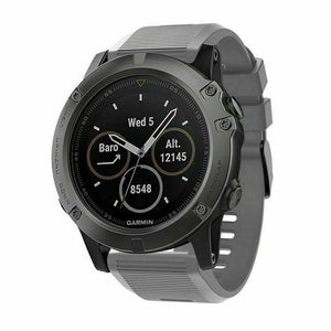 Garmin Tactix 7 siliconen bandje (grijs)